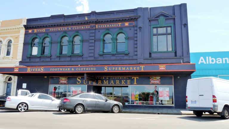 Supermarket im historischen Stil